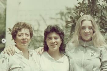 Las fotos que demuestran que la hija de Edith González a sus 18 años es clon de la fallecida actriz