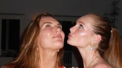 Brooke Shields deslumbra con un bikini juvenil junto a sus hijas en isla caribeña