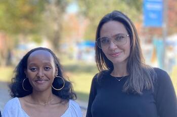 Zahara Jolie cambia radicalmente de look; sorprende con el pelo hasta la cadera y color cobrizo