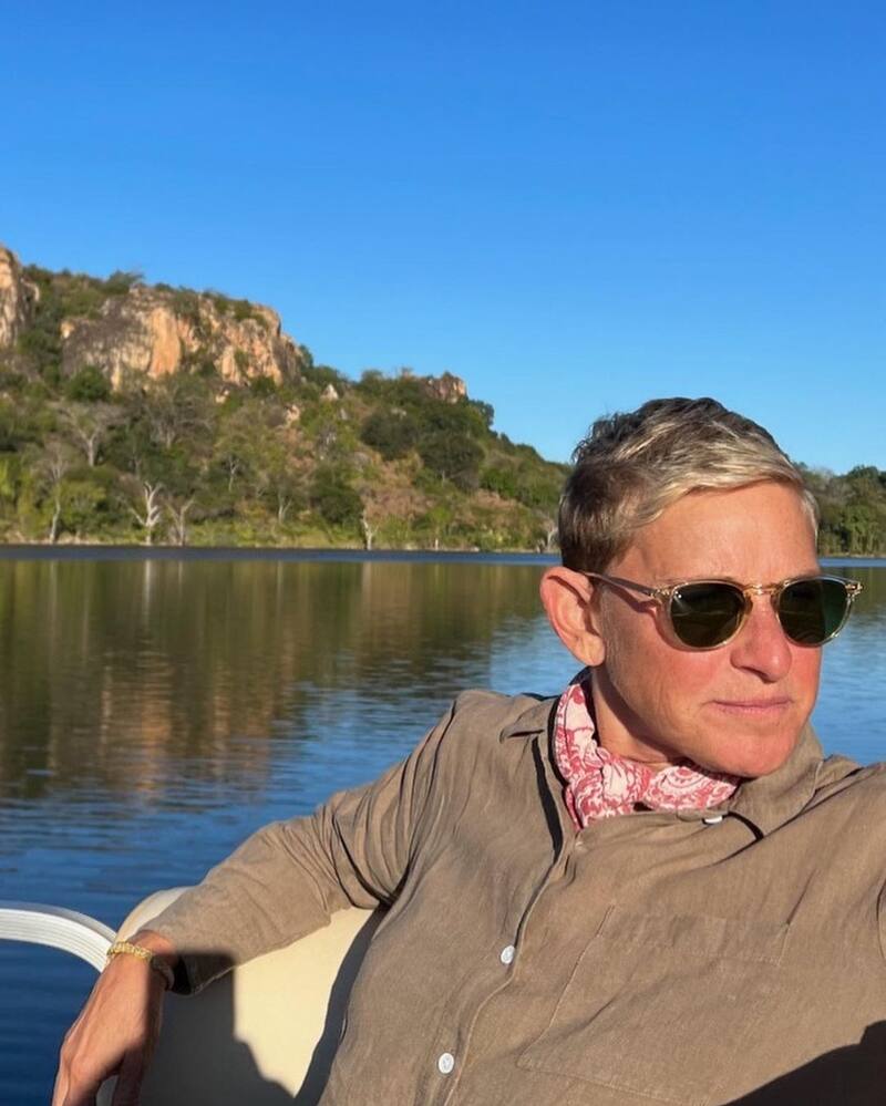 Ellen DeGeneres mostró los estragos de la tormenta en Montecito - Créditos: Instagram