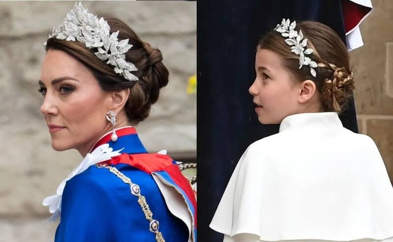 El sentimental significado de las tiaras de flores de Kate Middleton y la princesa Charlotte - Créditos: Instagram
