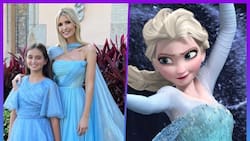 Ivanka Trump es comparada con Elsa de 'Frozen' por el atuendo que eligió para la boda de su hermana