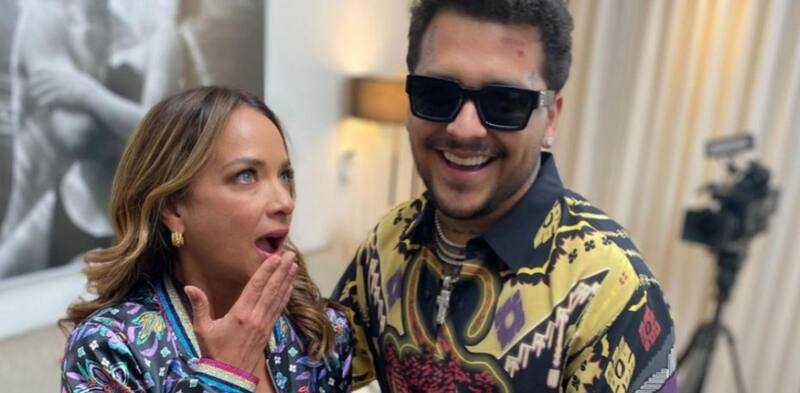 Christian Nodal y Adamari López: la amistad inesperada - Créditos: Instagram