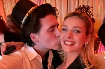 Brooklyn Beckham y Nicola Peltz cumplen 3 años y familia Beckham ni se pronuncia