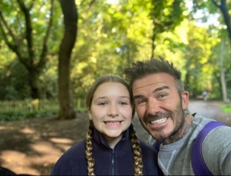 David Beckham celebra el cumpleaños de su hija - Créditos: Instagram David Beckham