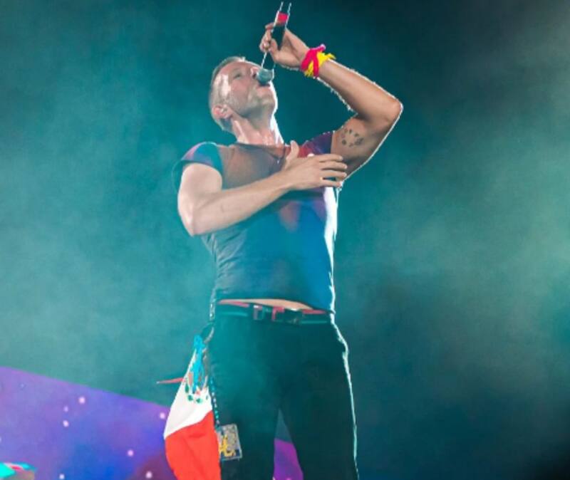 El tributo de Coldplay a Foo Fighters durante su concierto en México - Créditos: Instagram
