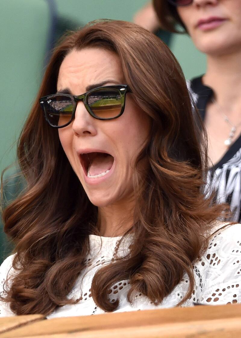 A lo largo de los años, Kate Middleton ha dejado postales que grafican su entusiasmo por el tenis en Wimbledon.
