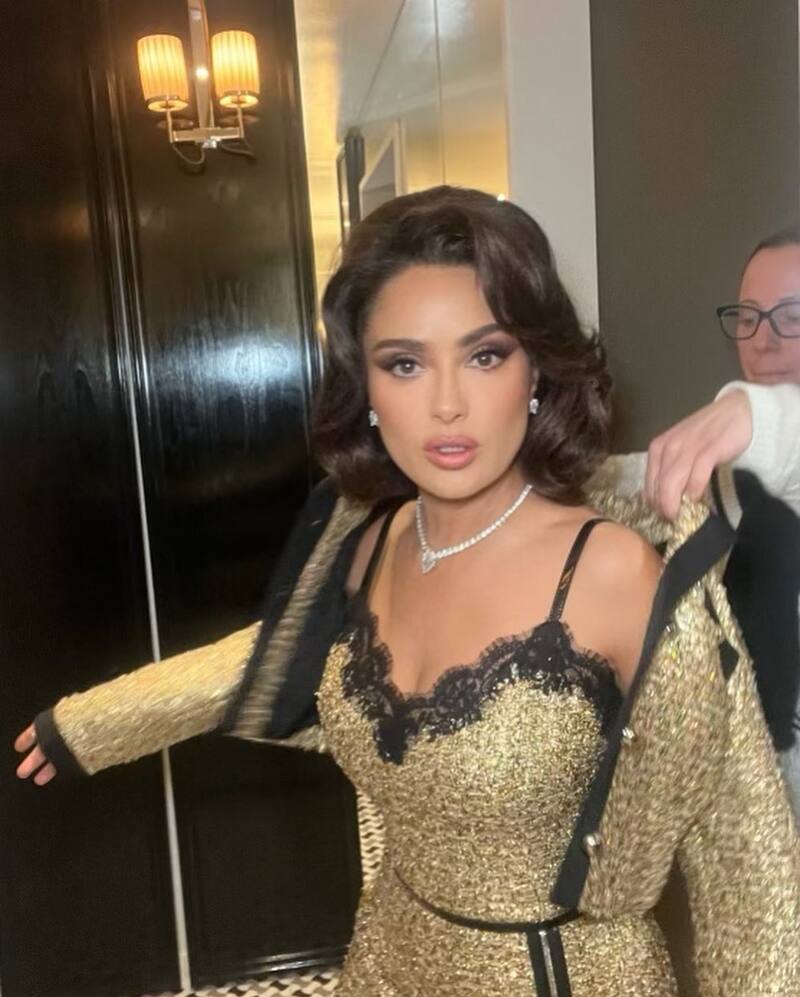 Salma Hayek quiso celebrar el 5 de mayo y le llovieron críticas - Créditos: Instagram