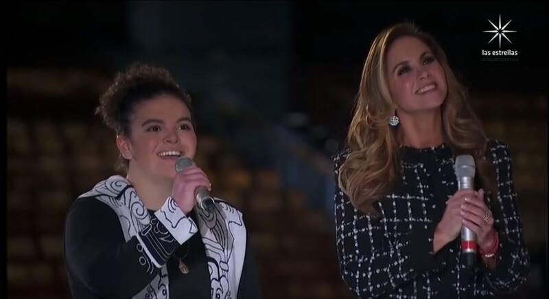 Es una tradición para Lucero cantarle a "La Virgen Morena" - Créditos: Especial