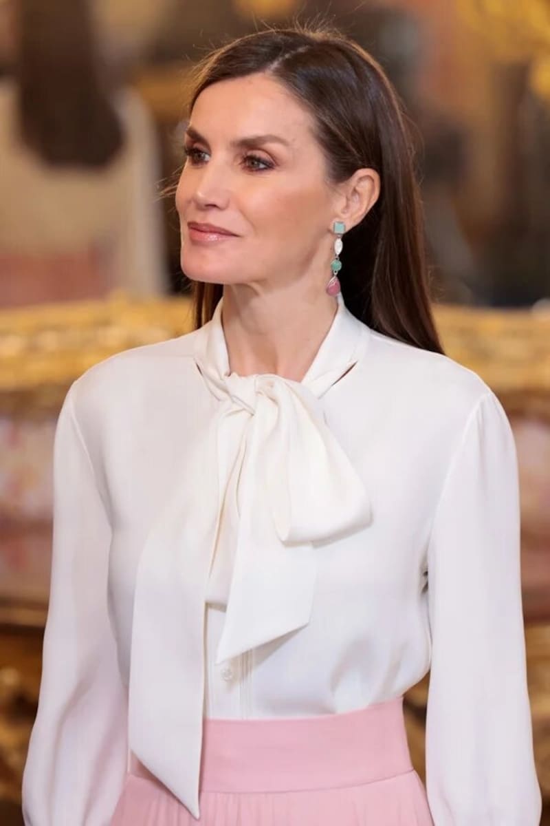 La reina Letizia fue ignorada por el embajador de Irán - Créditos: Twitter