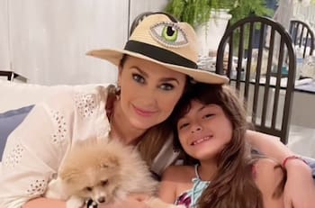 El tierno regalo que le hizo Aracely Arámbula a Rafaela, la nieta de Verónica Castro