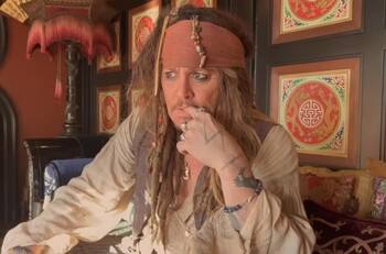 Johnny Deep vuelve a ser Jack Sparrow por una causa muy noble