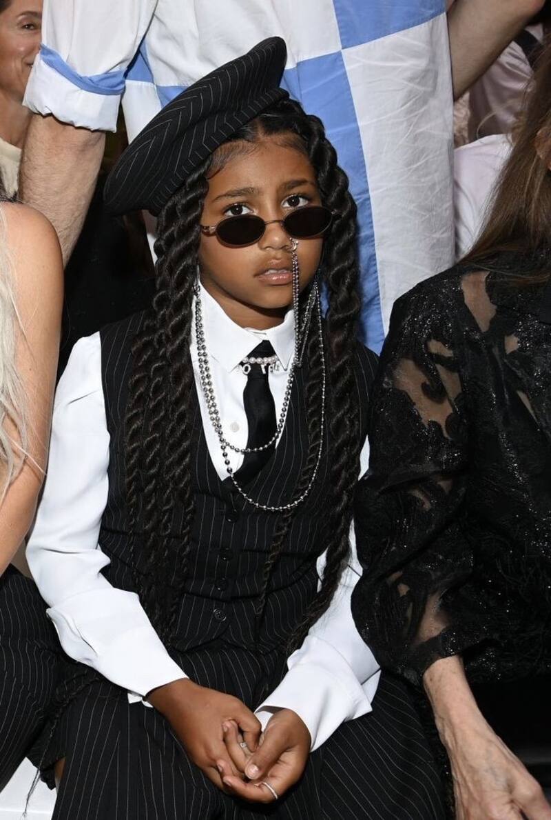 North West se caracteriza como Merlina Addams - Créditos: Instagram