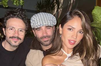 Eiza González aparece muy cariñosa con el presunto galán de Geraldine Bazán