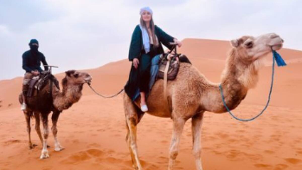 Así han sido las increíbles vacaciones de Mariana Echeverría en Marruecos