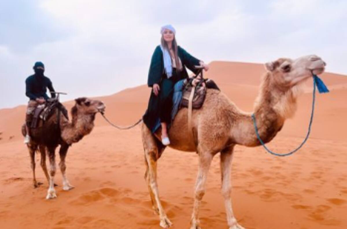 Así han sido las increíbles vacaciones de Mariana Echeverría en Marruecos
