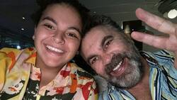 La eufórica celebración de Lucerito Mijares tras el triunfo de Argentina en el Mundial