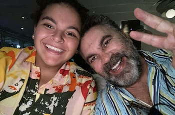 La eufórica celebración de Lucerito Mijares tras el triunfo de Argentina en el Mundial