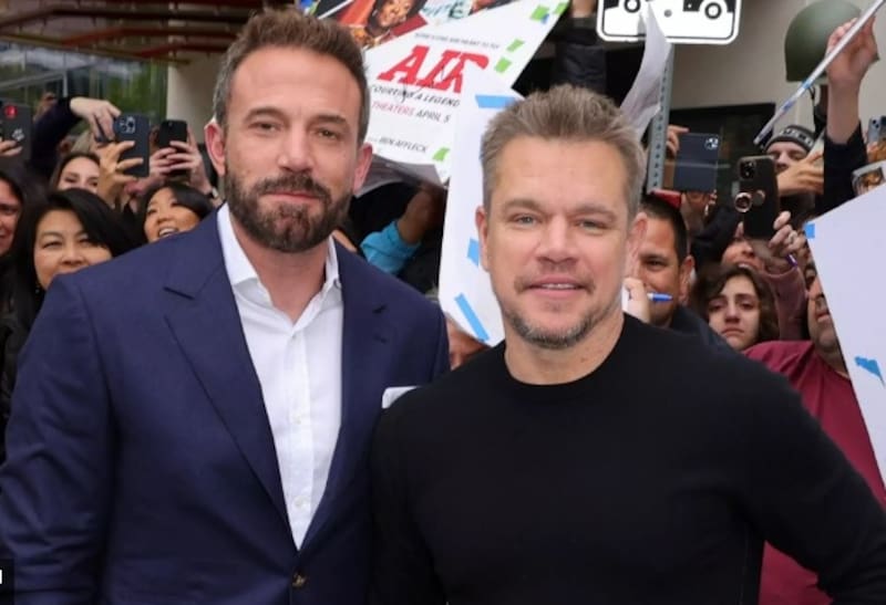 Ben Affleck pasa inusual momento al ser confundido por Matt Damon - Créditos: Instagram