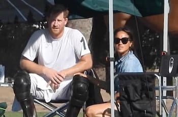 Harry vuelve a jugar polo en Santa Bárbara bajo el incesante aliento de Meghan