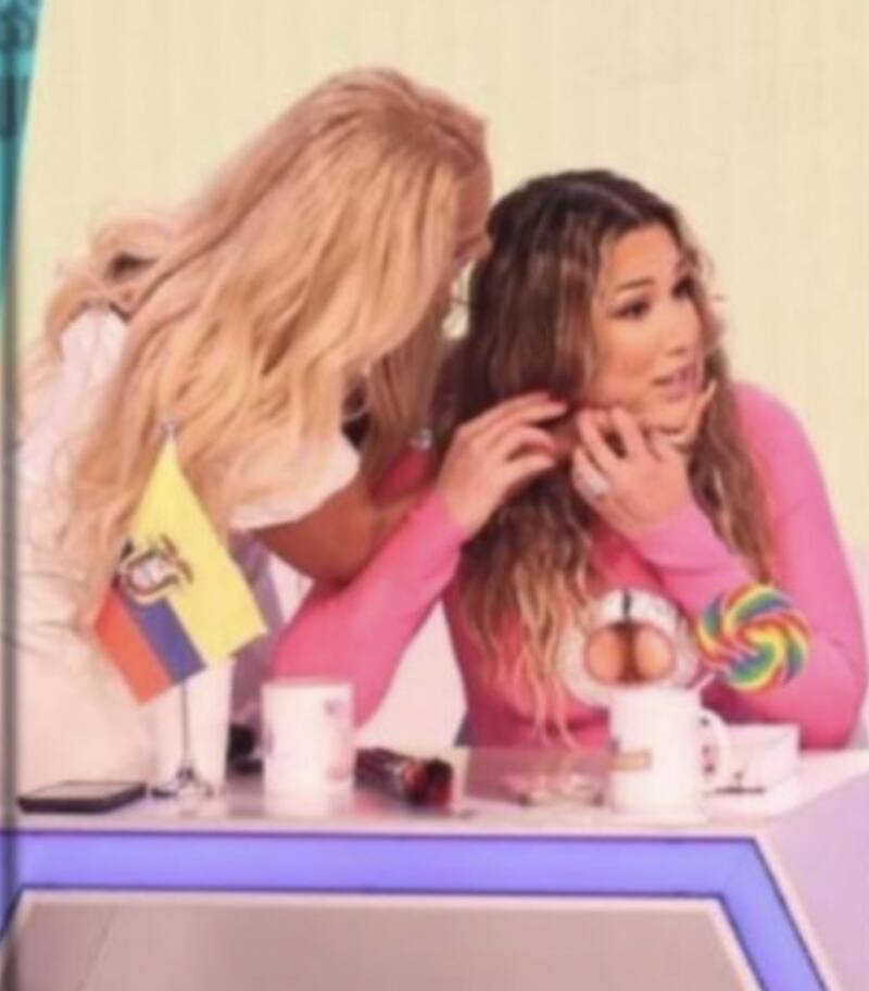 Niurka intentó besar a una incómoda presentadora y las redes se le van encima - Créditos: Captura de pantalla