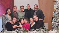 Dulce María deja atrás los rumores de enemistad y se reúne con demás integrantes de RBD