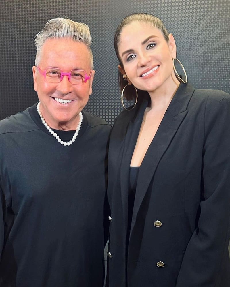 Montaner apareció al lado de Astrid Rivera y despertó el enojo de los seguidores - Créditos: Instagram