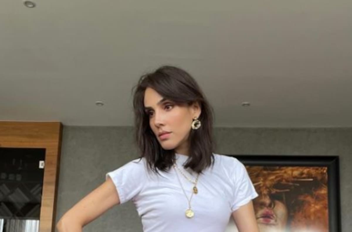 Sandra Echeverría aparece por primera vez caracterizada como María Félix y así luce
