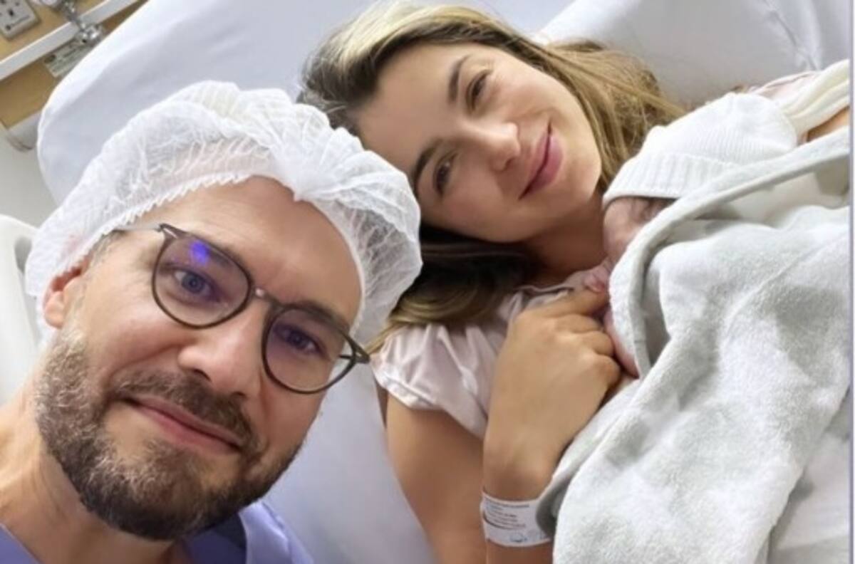 La tierna imagen de Josse Narváez con su bebé