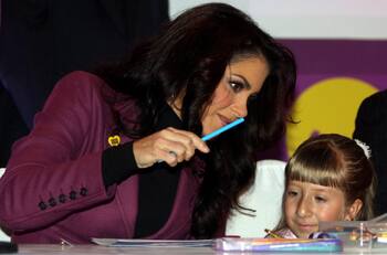 Lucero hace un importante llamado a colaborar con las personas con necesidades especiales