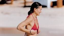 Pippa Middleton luce majestuosa en bikini a los 39 años y con tres hijos a cuestas