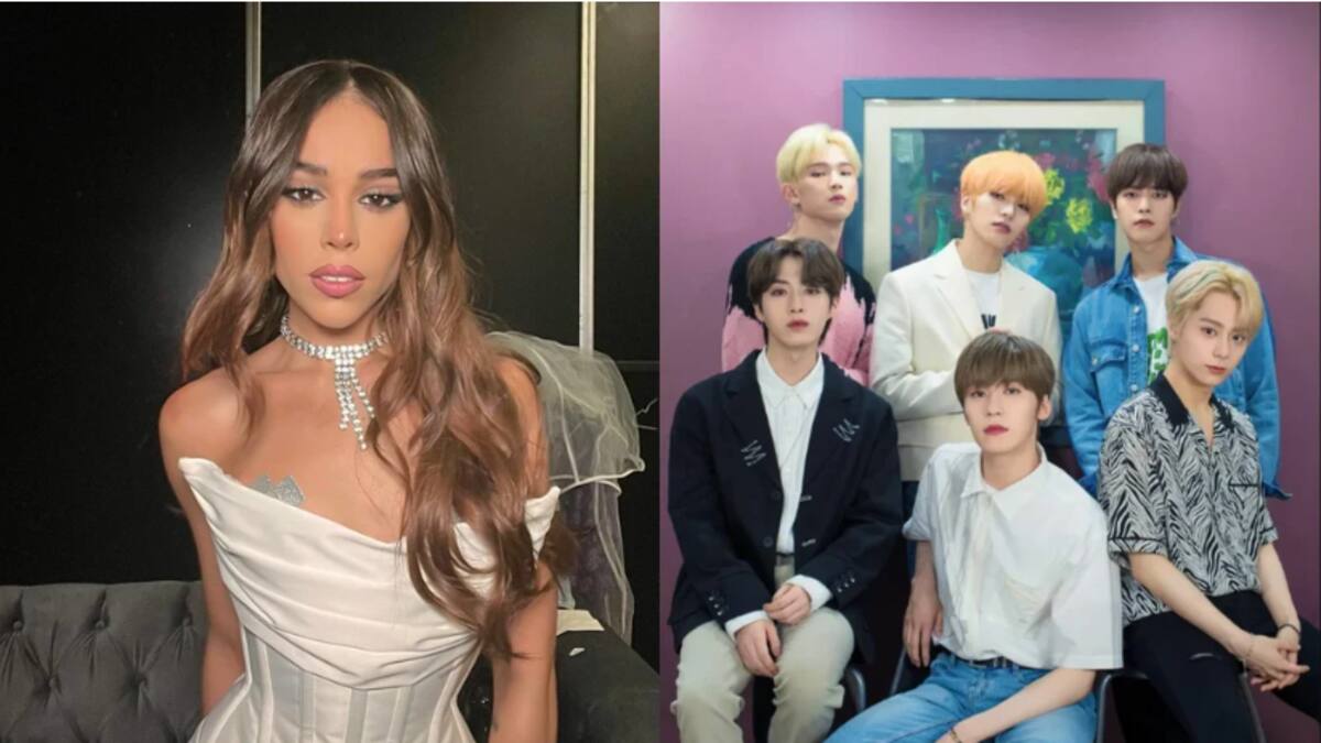 Danna Paola es acusada de plagiar a famosa banda de K-pop; este video lo comprueba