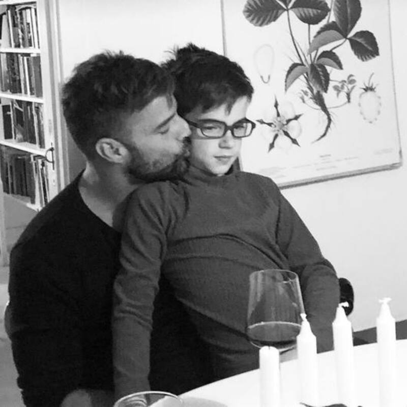 Ricky Martin goza al ver a sus hijos competir - Créditos: Instagram