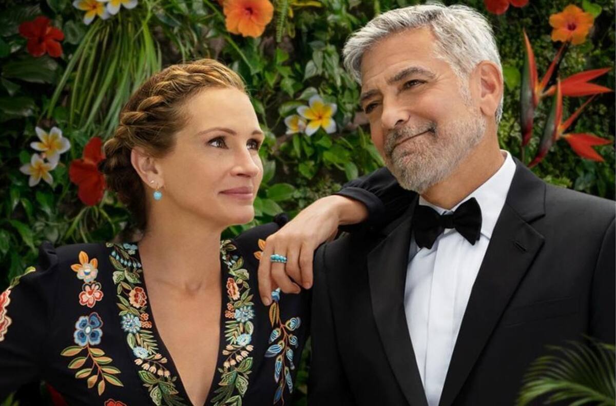 El curioso vestido de Julia Roberts que deja al descubierto su amistad con George Clooney