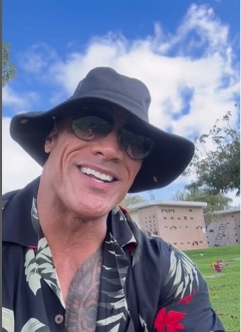 Dwayne Johnson anuncia que la historia de Moana tendrá una nueva versión "La Roca" hará un nuevo homenaje a sus ancestros - Créditos: Instagram