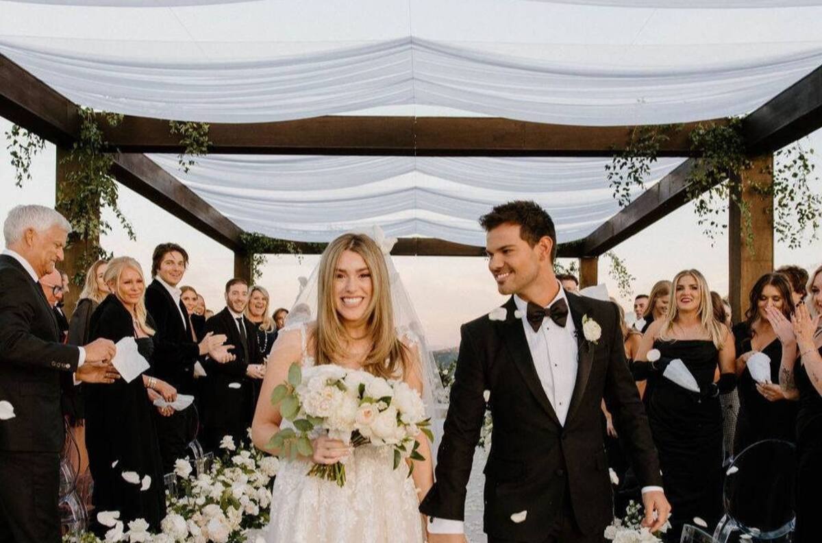 Salen a la luz fotografías exclusivas de la boda de Taylor Lautner, protagonista de ‘Crepúsculo’