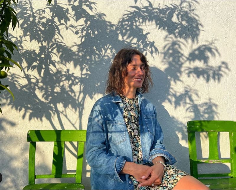 La fotografía de su novia que Kaan Urgancıoğlu publicó en su cuenta de Instagram.