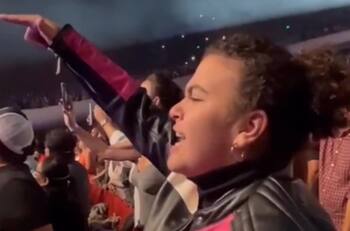 Lucerito Mijares queda sin voz cantando canciones junto a Ricardo Arjona