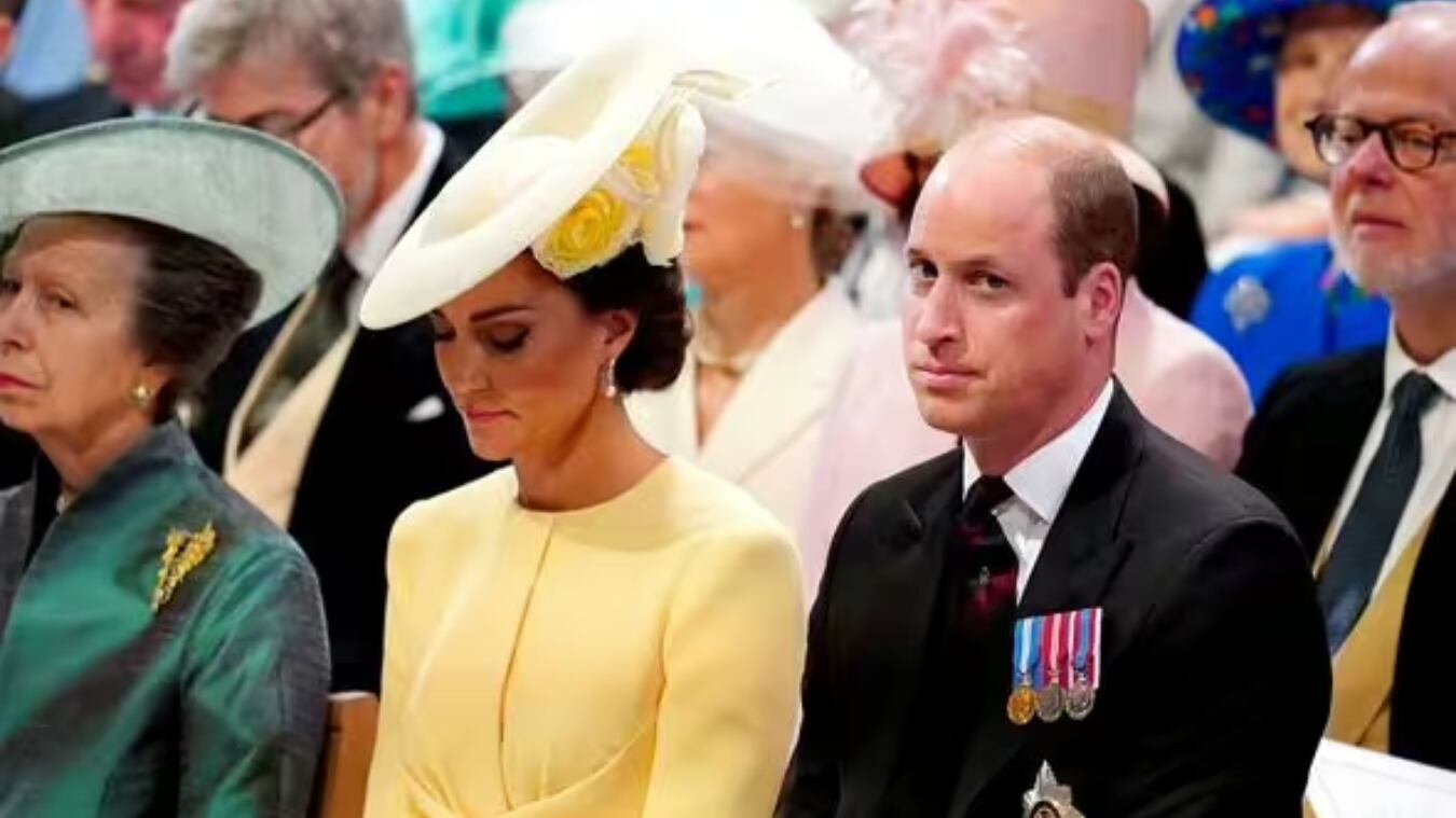 Kate Middleton junto a su marido, el príncipe William