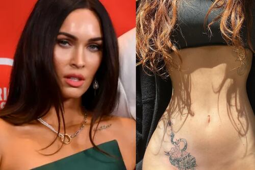 Megan Fox transformó su tatuaje dedicado a su exesposo Brian Austin Green