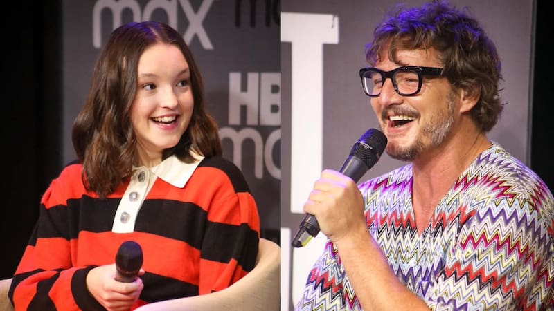 En las redes sociales comenzó a circular una imagen de Bella Ramsey imitando una postura de Pedro Pascal. - Créditos: Twitter