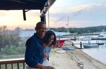 Michelle Obama desborda amor en el mensaje de cumpleaños para su esposo