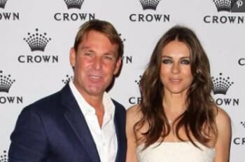 Elizabeth Hurley está destrozada por la muerte de su prometido Shane Warne