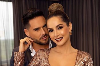Carmen Villalobos tiene un tierno gesto con Sebastián Caicedo en Navidad