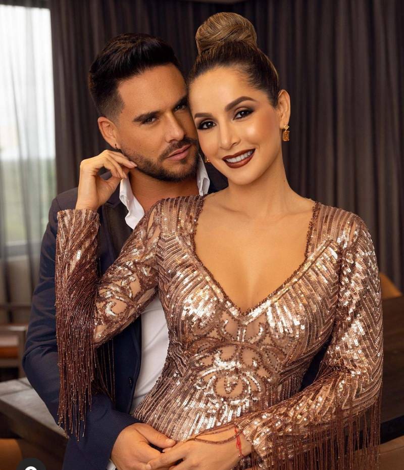 Carmen Villalobos tiene un tierno gesto con Sebastián Caicedo para esta Navidad - Créditos: Instagram