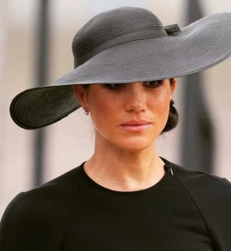 Meghan estuvo en el funeral de la Reina Isabel II. - Créditos: Instagram