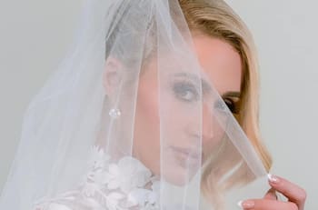 París Hilton se casó y lució un hermoso vestido Oscar de la Renta