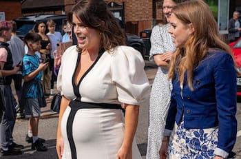 Las princesas Eugenia y Beatriz se reencuentran con su mamá en una enternecedora postal