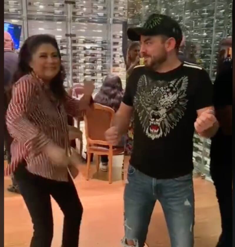 Victoria Ruffo y José Eduardo Derbez deleitan a sus fans bailando juntos - Créditos: Captura de Pantalla