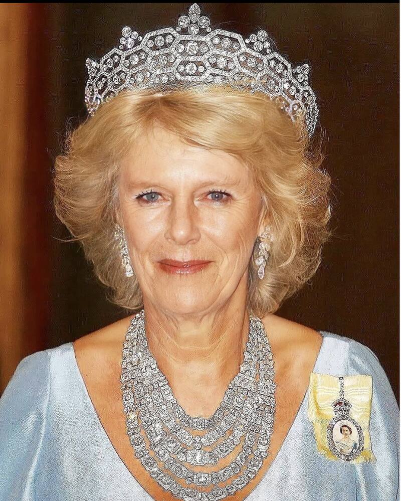 Estas son las valiosas joyas que usará la reina Camila en su coronación. - Créditos: Instagram